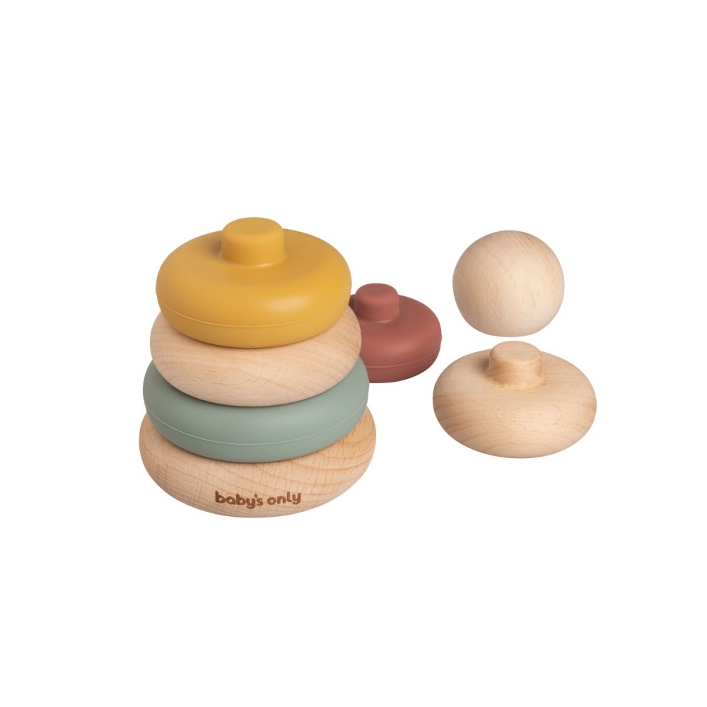 Babys Only Spielzeug Stapelringe, Opal