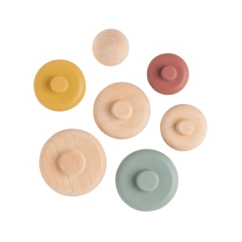 Babys Only Spielzeug Stapelringe, Opal