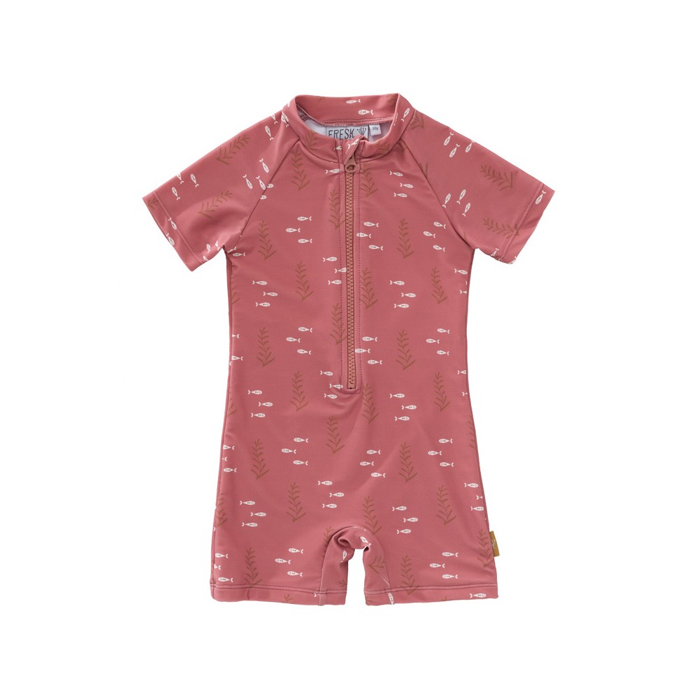 UV Badeanzug komplett, Ozean/ Amber