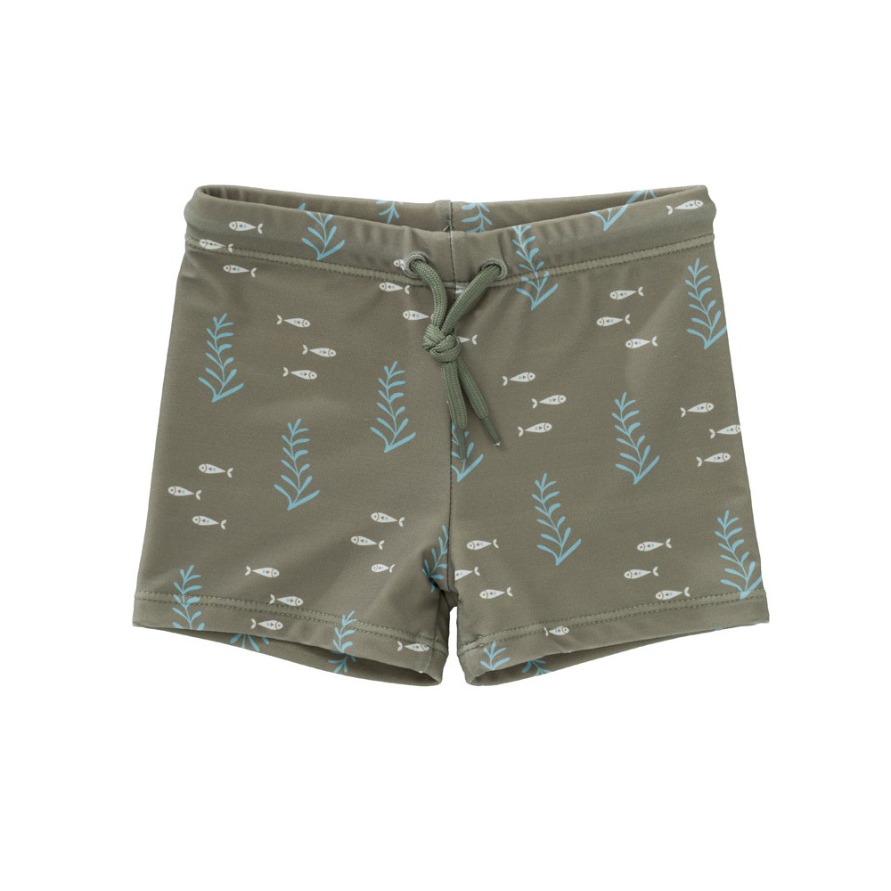 UV Badehose, Ozean/ Grün