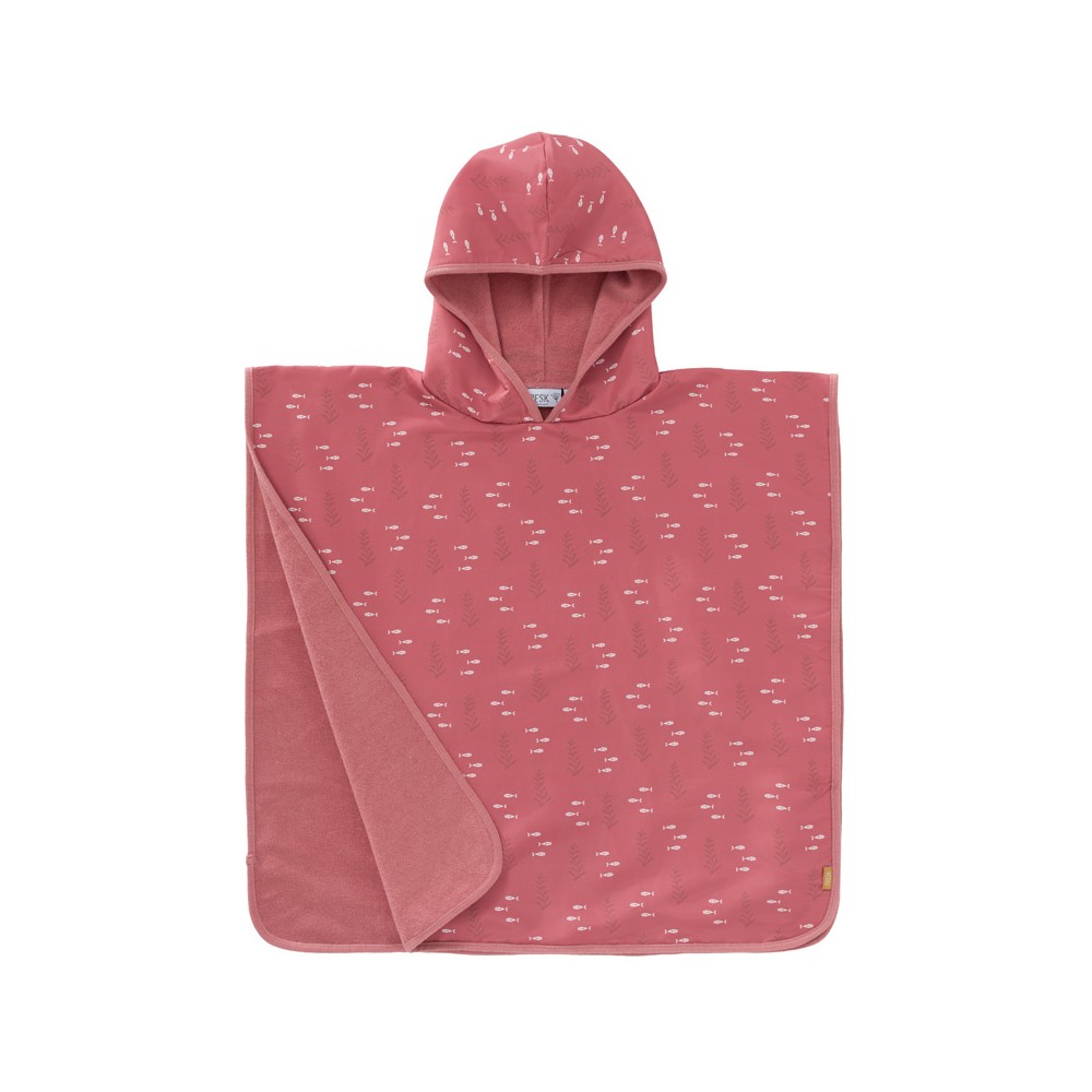 Badetuch Poncho, Ozean/ Amber