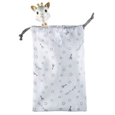 Sophie la girafe im Stoffbeutelchen