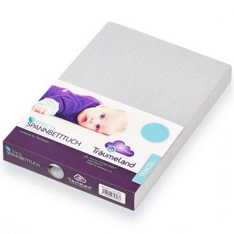 Fixleintuch TENCEL, Hellgrau