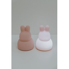 Nachtlicht mit Musik, Kaninchen - alt rosa