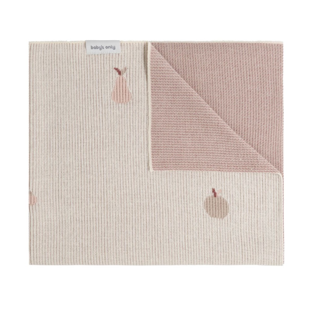 Babys Only Babydecke Lush, Blush/ Ecru - 100 x 135 cm