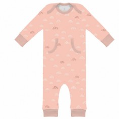 Fresk Babypyjama Bio-Baumwolle, Rainbow chintz rose