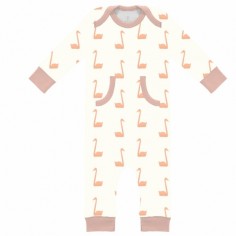 Fresk Coton biologique Babyypyjama, cygne