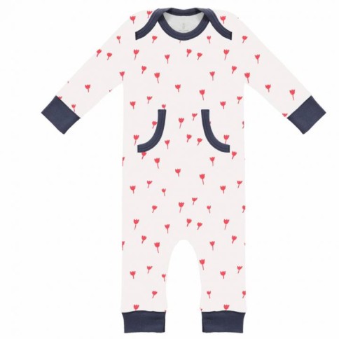 Fresk Babypyjama Bio-Baumwolle, Tulip