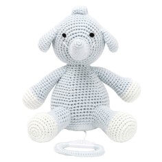 Spieluhr, Elefant/ Babyblue