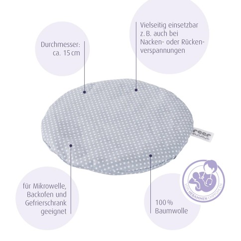 Mama Stillhilfe Traubenkern-Kissen