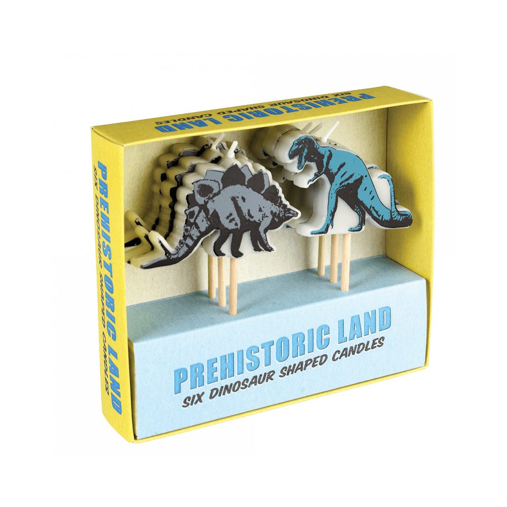 Geburtstagskerzen Prehistoric Land, 6 Stk.