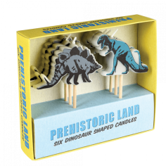 Geburtstagskerzen Prehistoric Land, 6 Stk.