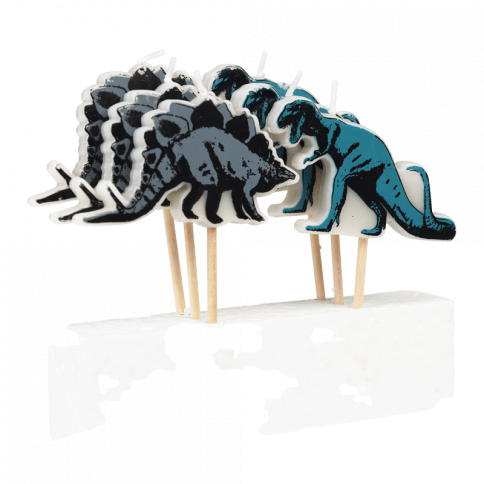 Geburtstagskerzen Prehistoric Land, 6 Stk.