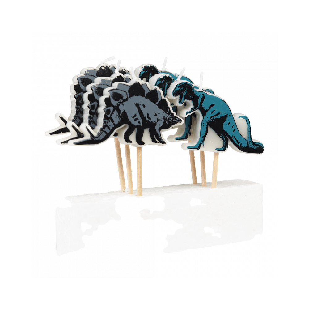 Geburtstagskerzen Prehistoric Land, 6 Stk.