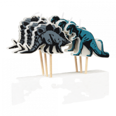 Geburtstagskerzen Prehistoric Land, 6 Stk.