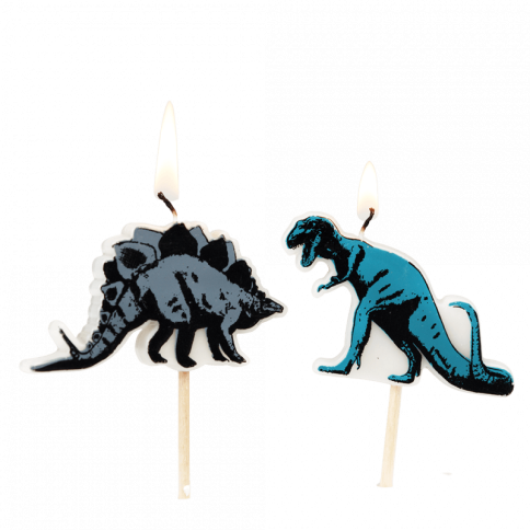 Geburtstagskerzen Prehistoric Land, 6 Stk.