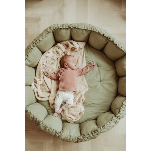 coco Spielmatte & Babynest, Meadow Green