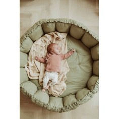 coco Play Mat & Babynest, Meadow Green