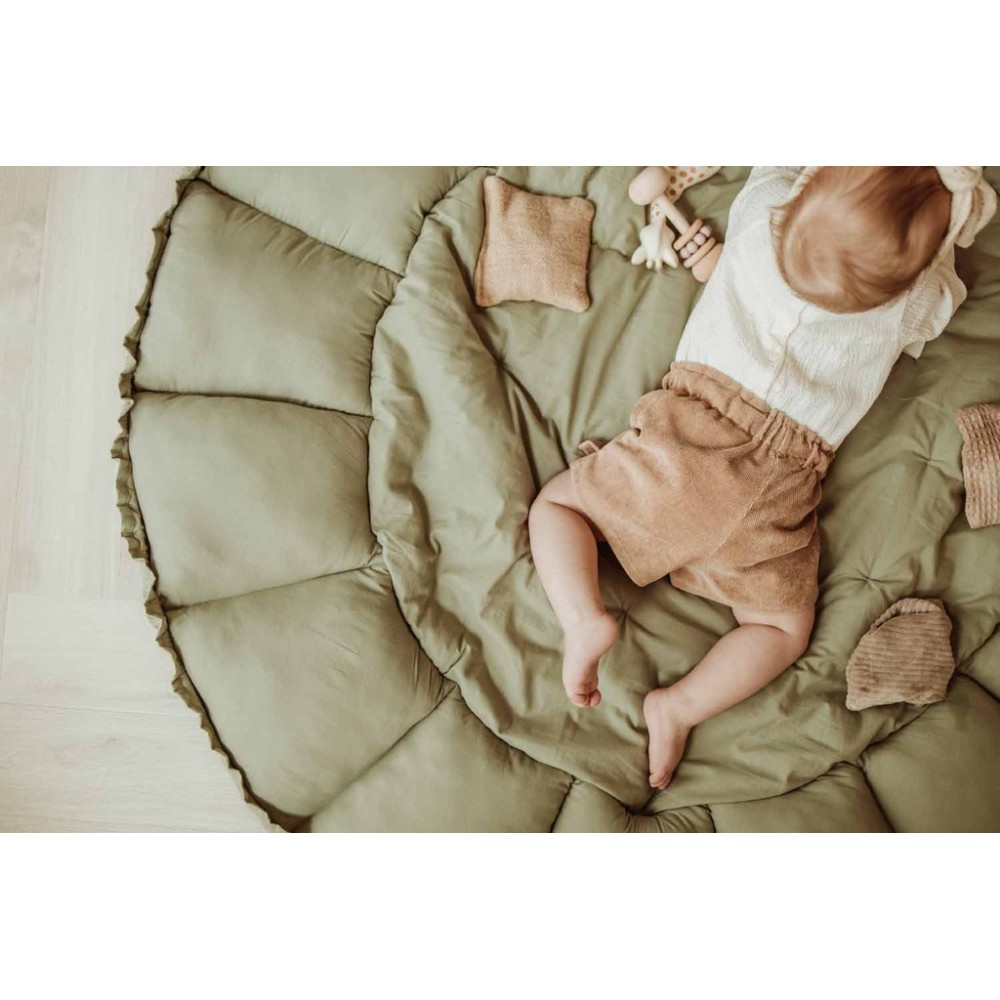 coco Play Mat & Babynest, Meadow Green