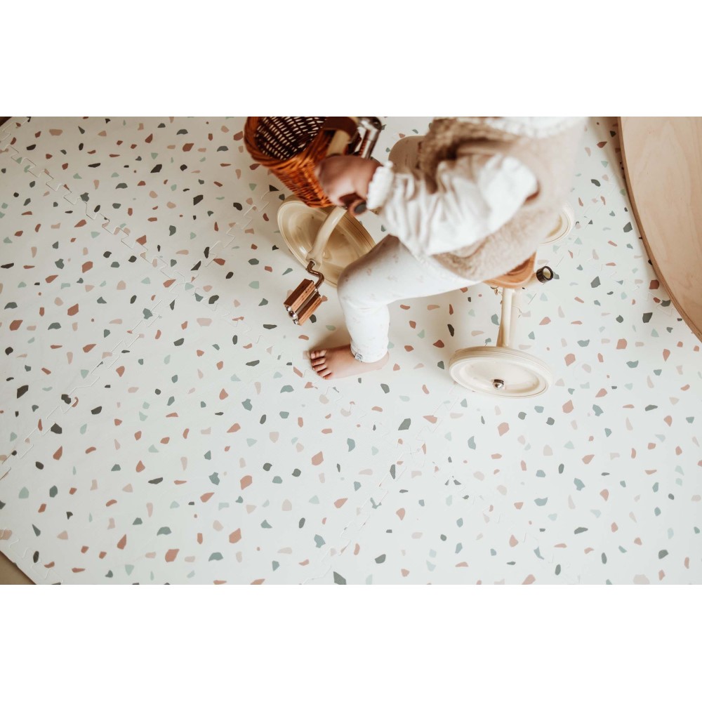 Spielmatte EEVAA Alphabet/ Terrazzo