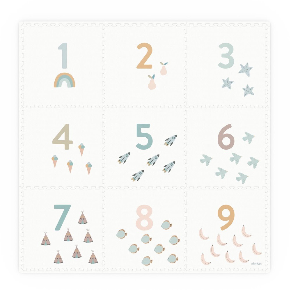 Spielmatte EEVAA Numbers/ Dots