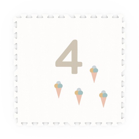 Spielmatte EEVAA Numbers/ Dots