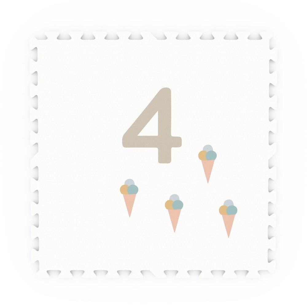 Spielmatte EEVAA Numbers/ Dots