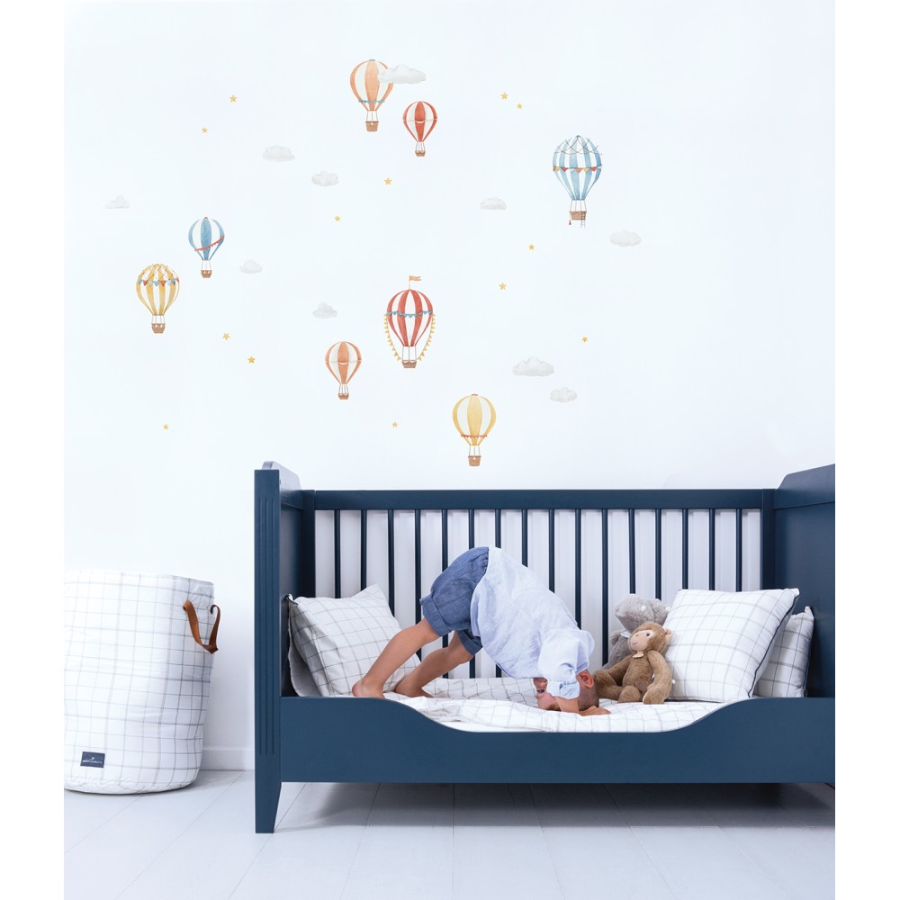Wandsticker Dekoration, Heissluftballone