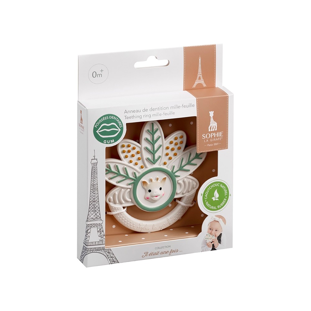 Sophie la girafe 5 Sinne (Schmecken) Beissring Blätter