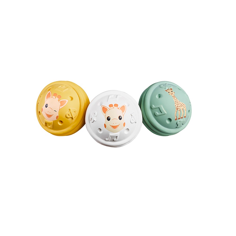 Sophie la girafe 5 Sinne (Hören) Musikalische Bälle