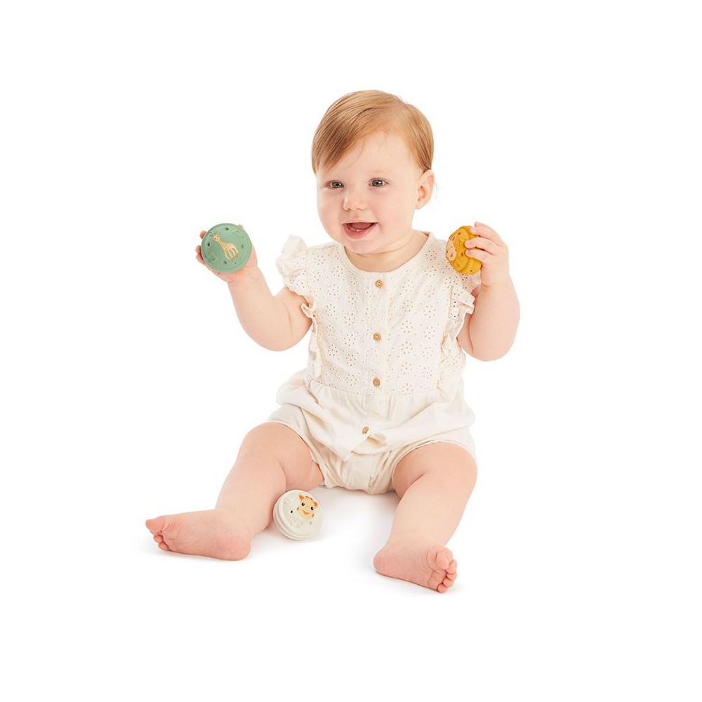 Sophie la girafe 5 Sinne (Hören) Musikalische Bälle