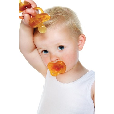 Naturkautschuk Schnuller, Classic, kiefergerecht