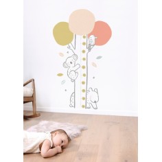 Wandsticker Messlatte, Koalas