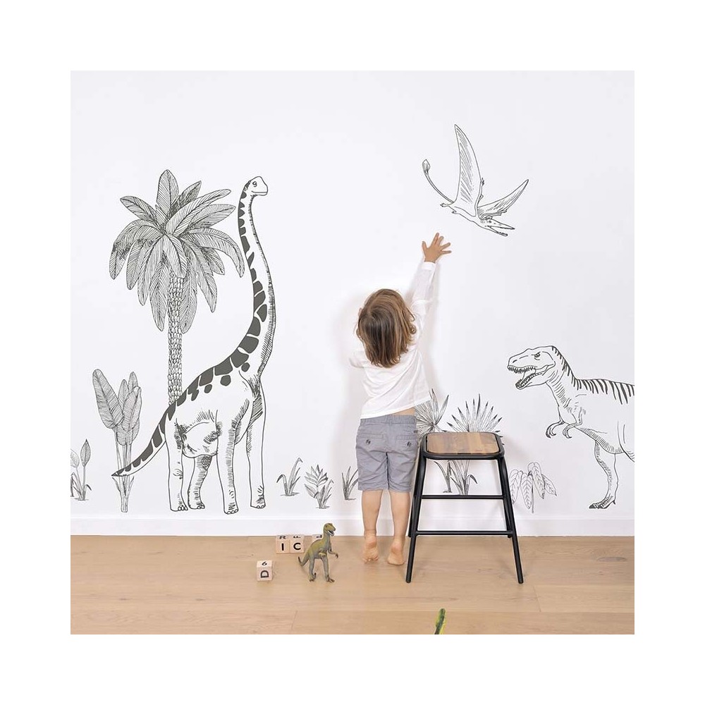 Lilipinso grosses Wandsticker Dekoration, T-Rex