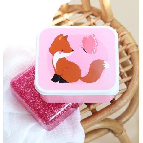 Lunchbox, 4er Set, Waldfreunde/ Bunt