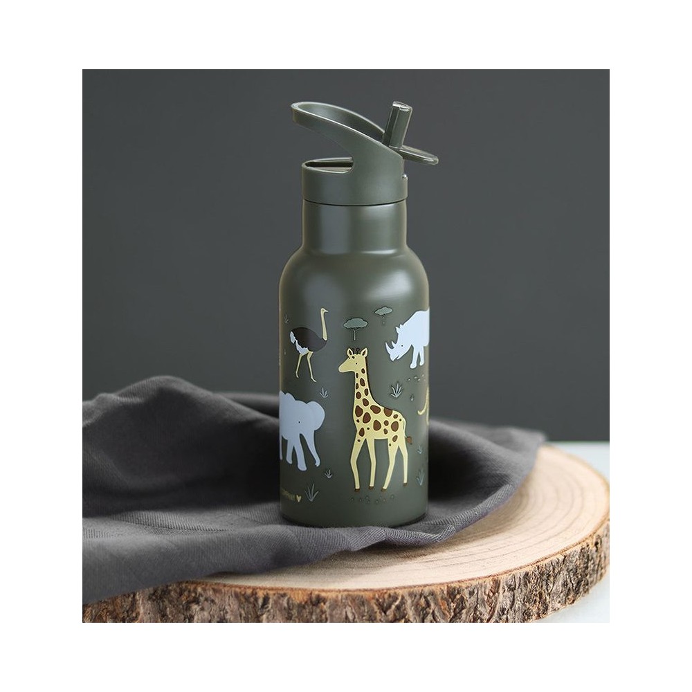 Edelstahl Trinkflasche - Savanne (350 ml)