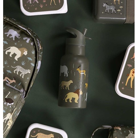 Edelstahl Trinkflasche - Savanne (350 ml)