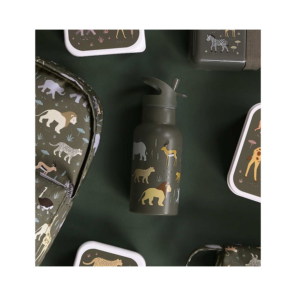 Edelstahl Trinkflasche - Savanne (350 ml)