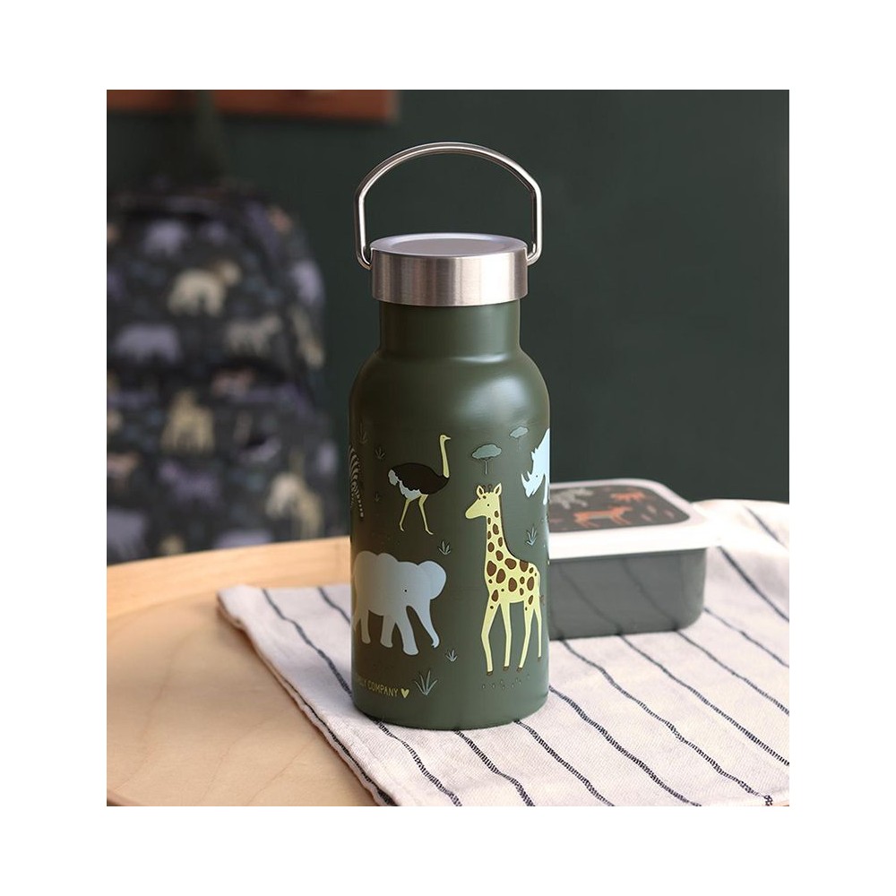 Edelstahl Trinkflasche - Savanne (350 ml)