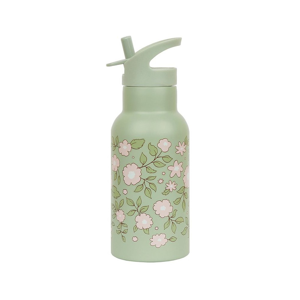 Edelstahl Trinkflasche - Blüten (350 ml)
