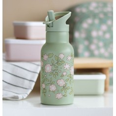 Edelstahl Trinkflasche - Blüten (350 ml)