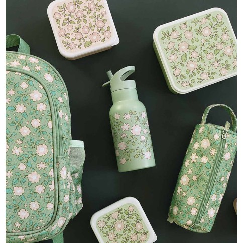 Edelstahl Trinkflasche - Blüten (350 ml)