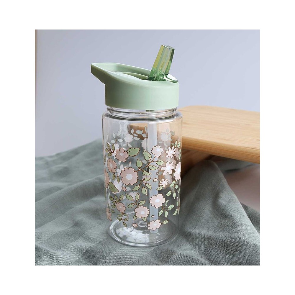 Strohhalm-Flasche, Blüten