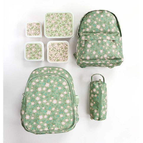 Rucksack mit Isolierfach, Blüten