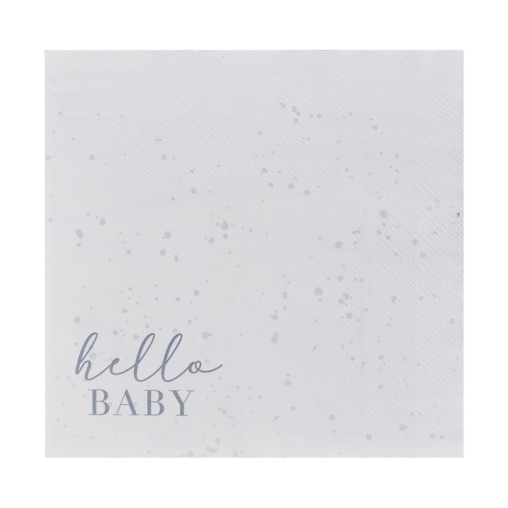 Baby Shower Servietten "Hello Baby"