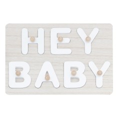 Baby Shower alternatives Gästebuch "Hey Baby"