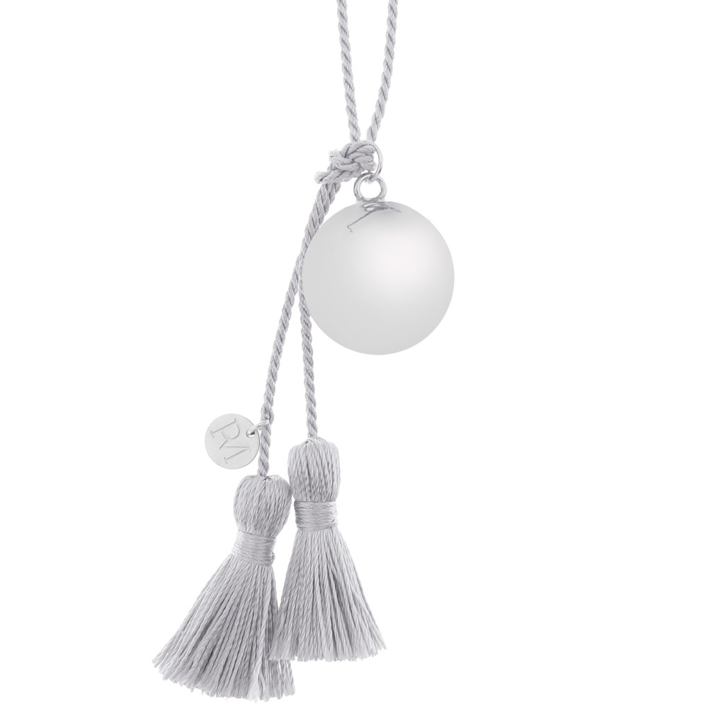 Bola-Kugel Schwangerschaftskette Anais, Silber