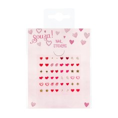 Souza for Kids Nagelsticker Herzen
