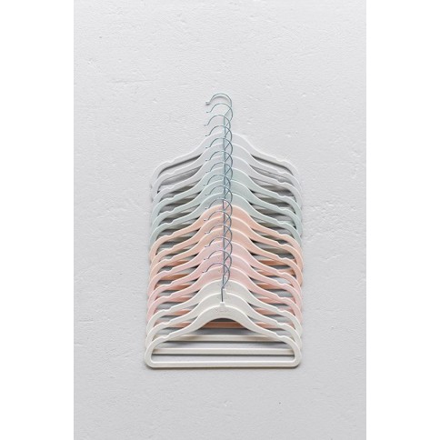 Kinder Kleiderbügel 15er Set, Grau