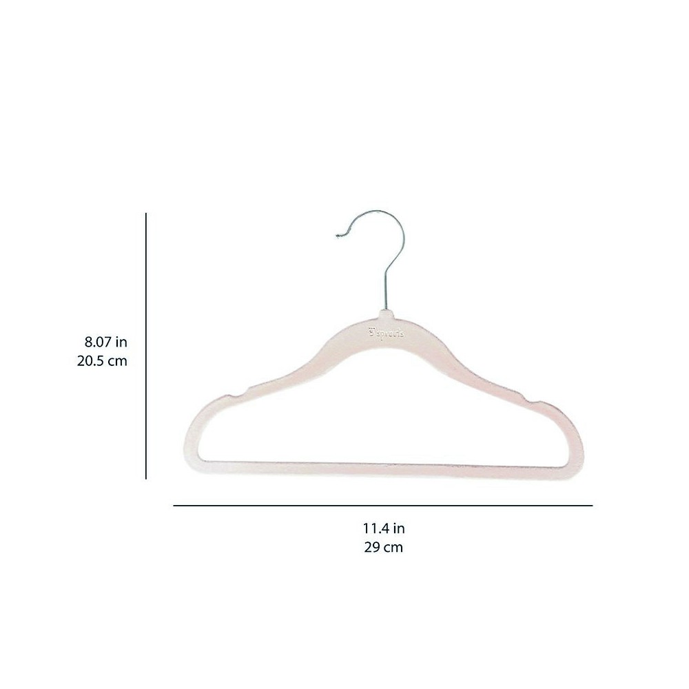 Kinder Kleiderbügel 15er Set, Grau